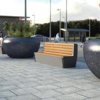 Street Furniture Background Image